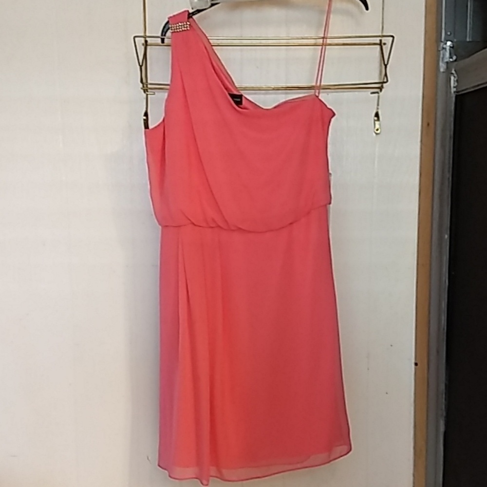 Adrianna one shoulder cocktail dress